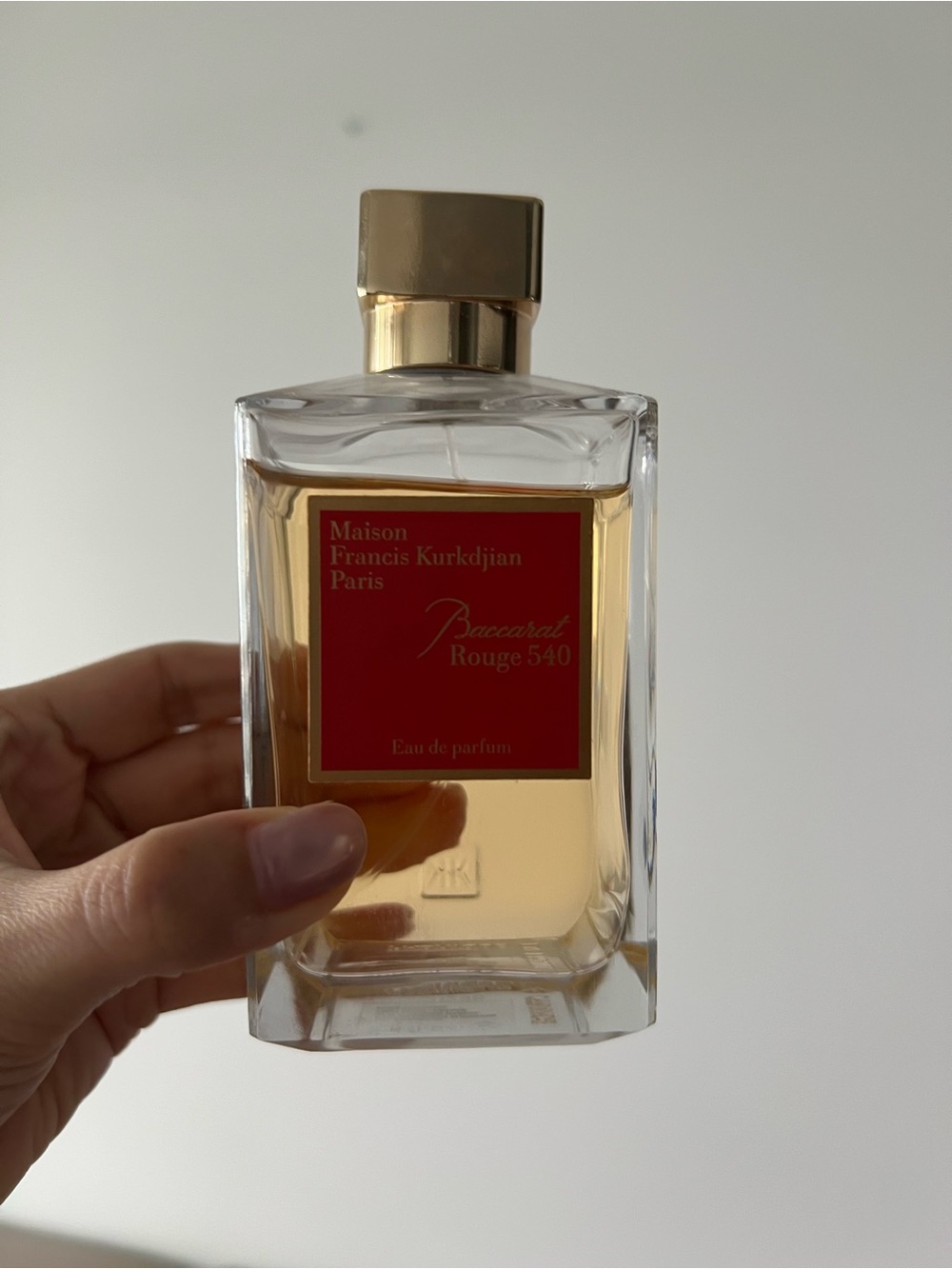 Maison Francis Kurkdjian Baccarat Rouge 540 - Gold, Red, Clear